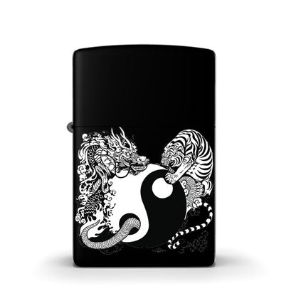 Zippo® Lighter Tiger and Dragon Yin Yang