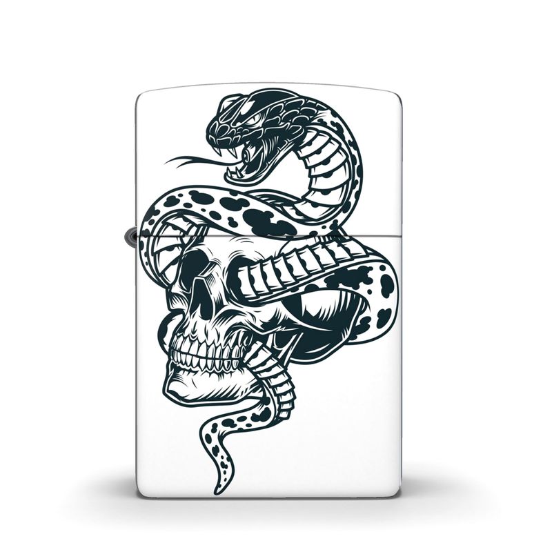 Zippo® Lighter Skull and Snake