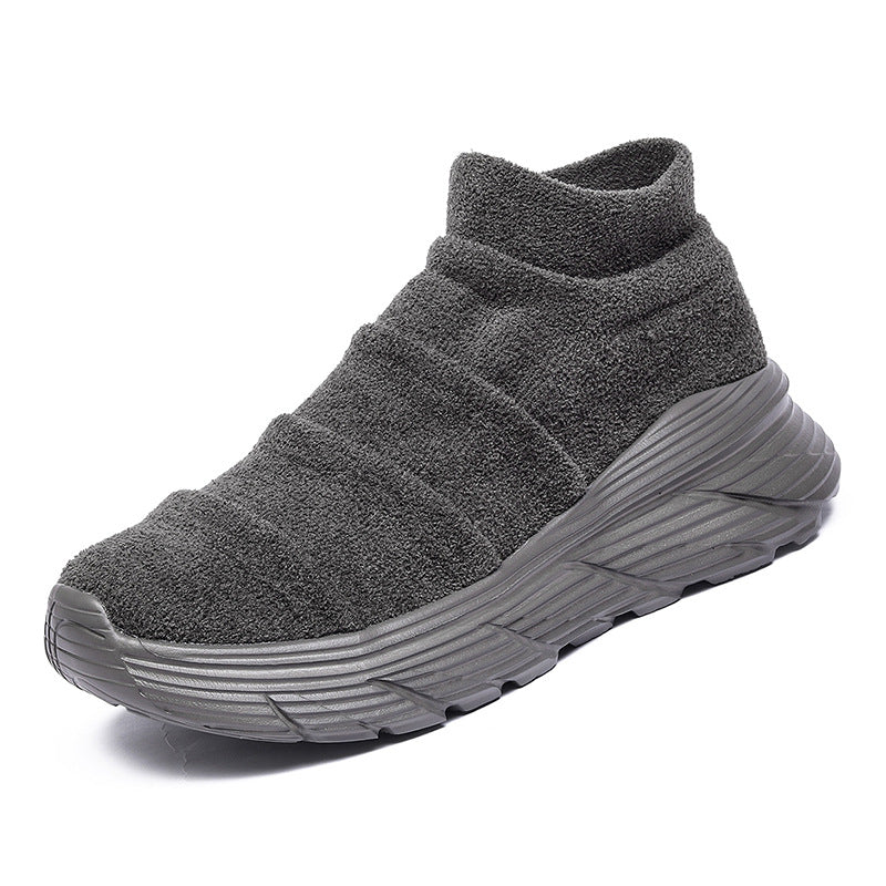 Flyknit Socks, Shoes, One Step Stepping, Mesh Shoes, Large Couple Shoes, Breathable, Lightweight, Men's Casual Sports