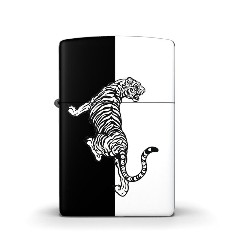 TIGER BLACK WHITE LIGHTER