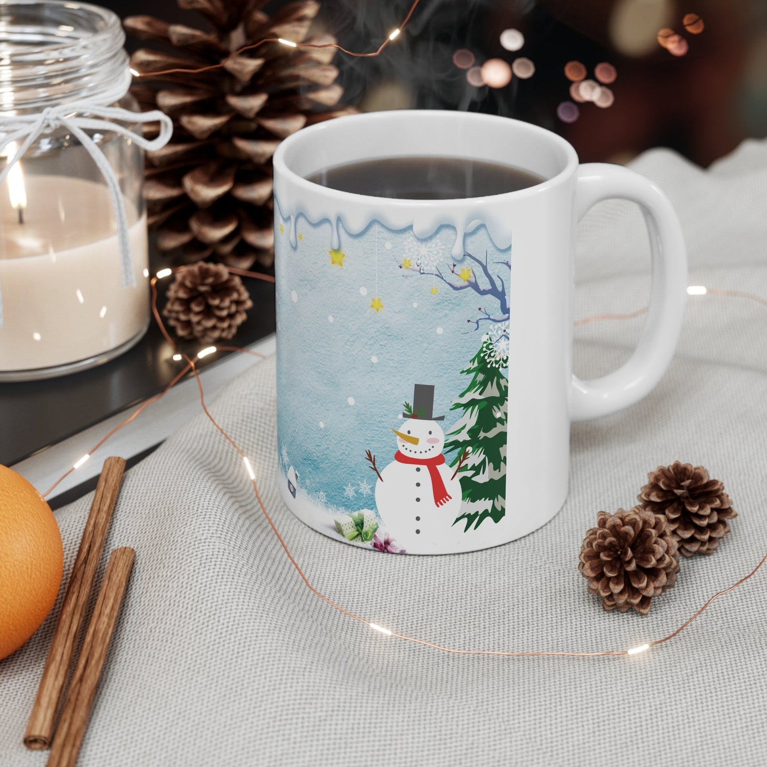 Mug 11oz Snowman