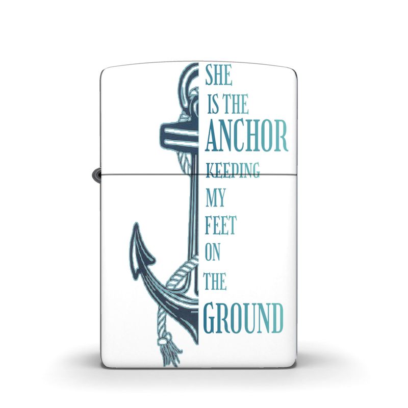 Lighter She is the Anchor