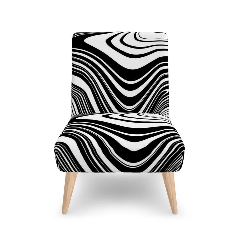 Chair Black and White abstract