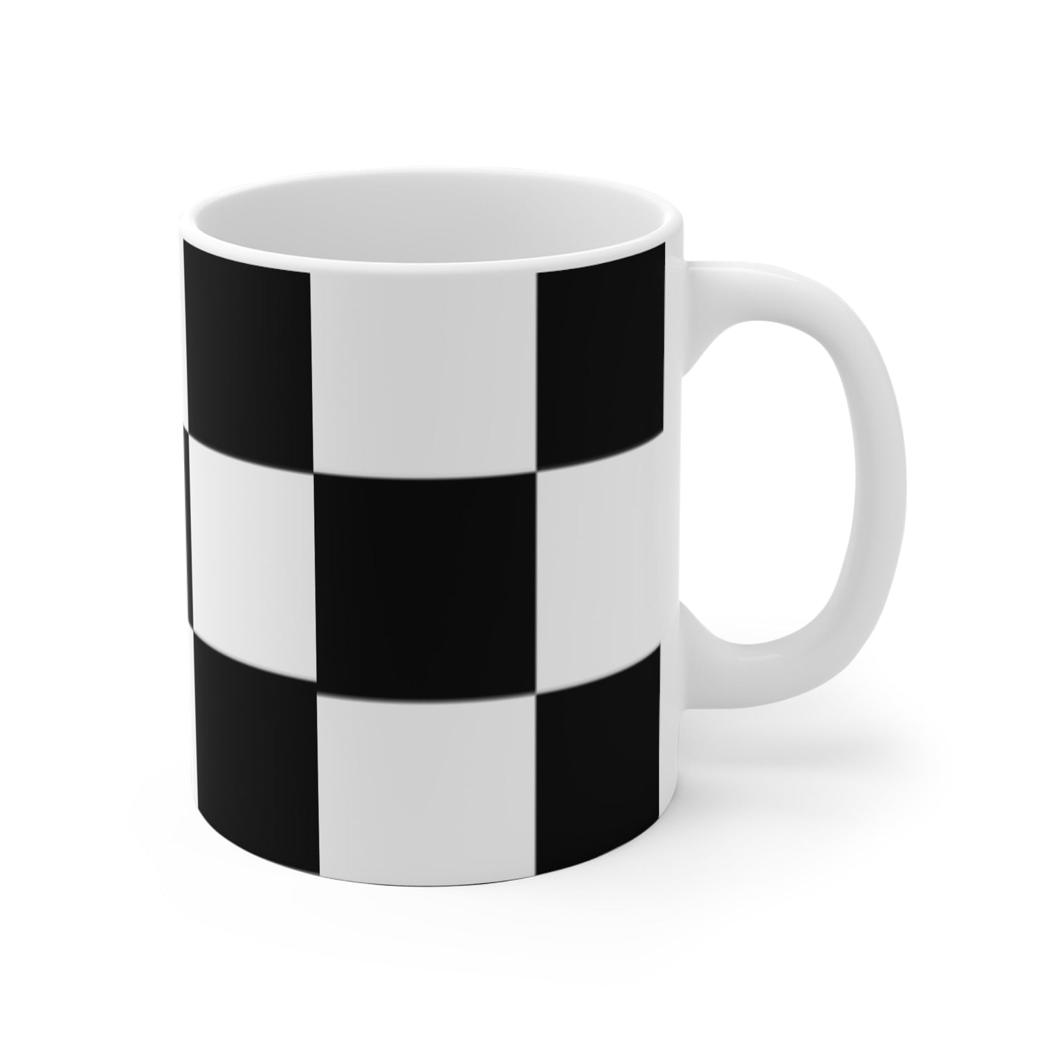 Ceramic Mug (EU) Black and White