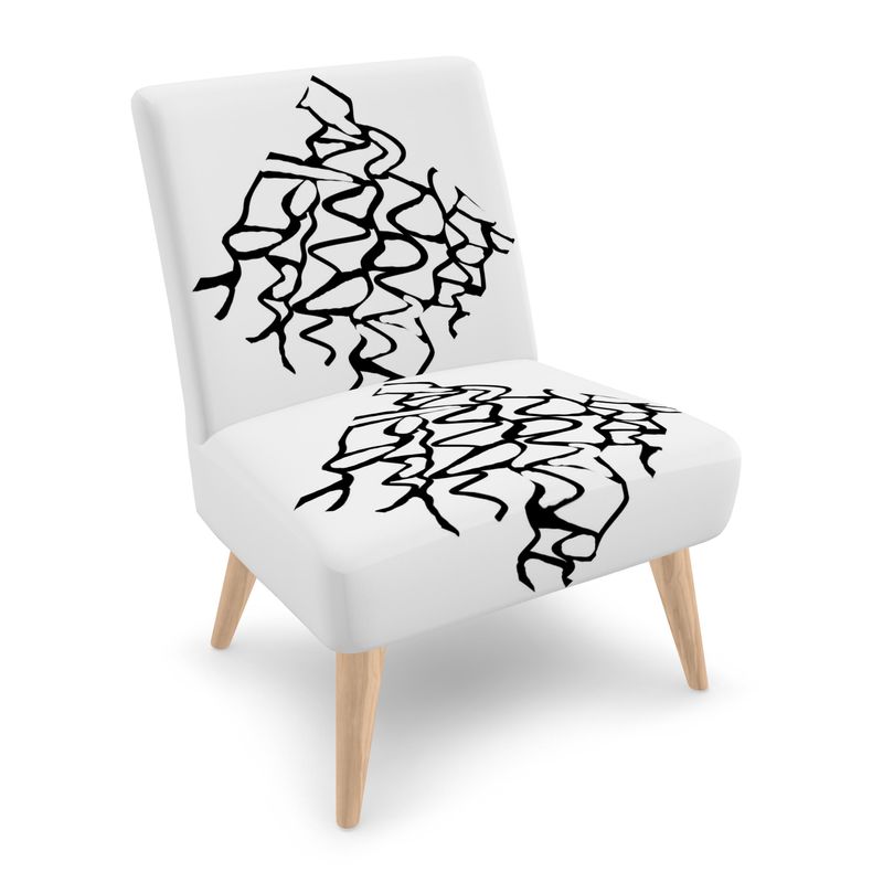 Artful Elegance: Embracing Abstract Beauty in the Occasional Chair