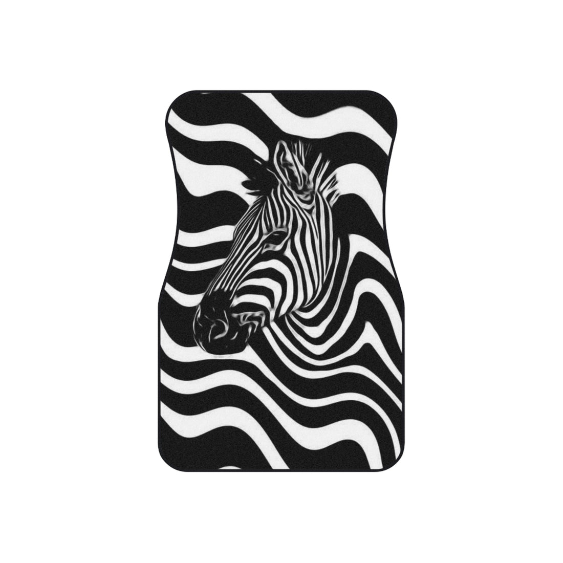 Car Mats (Set of 4) Zebra