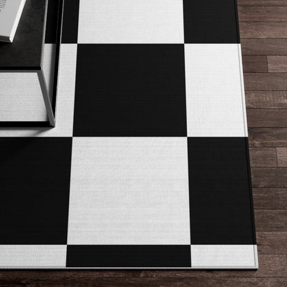 Dornier Rug Black and White