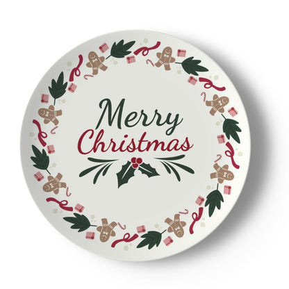 Christmas China Plates