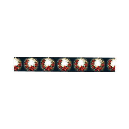 Table Runner Christmas Poinsettia decoration