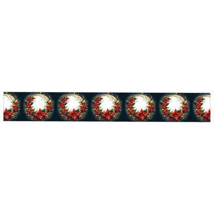 Table Runner Christmas Poinsettia decoration