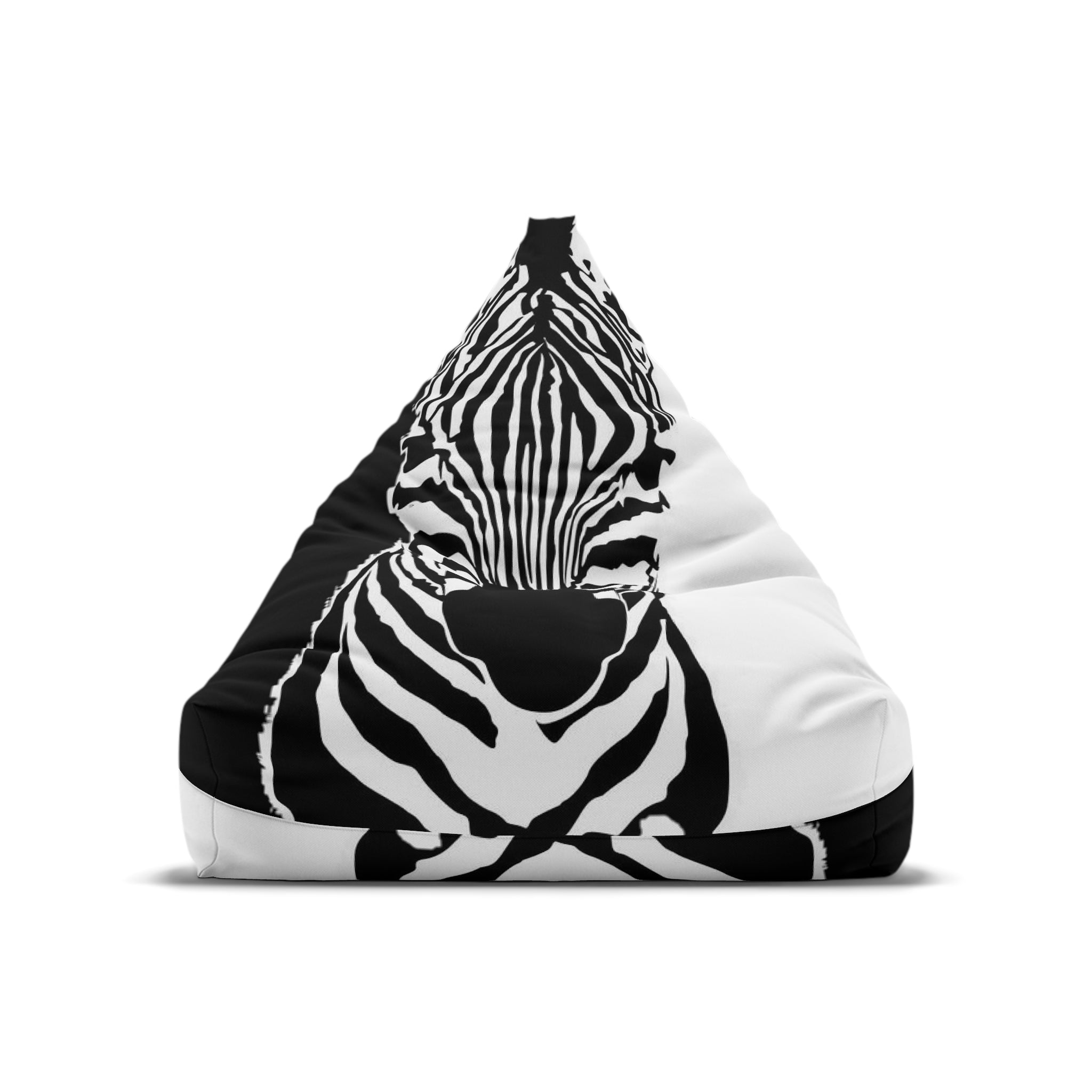 Bean Bag Chair Cover Zebra