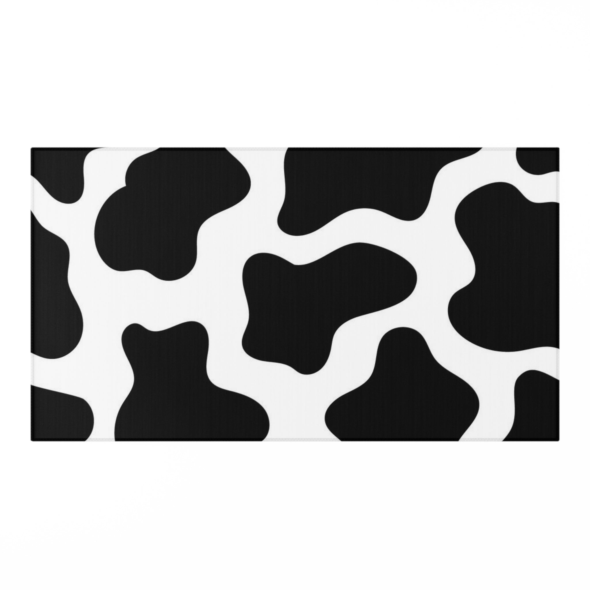 Dornier Rug Cow print,black and white