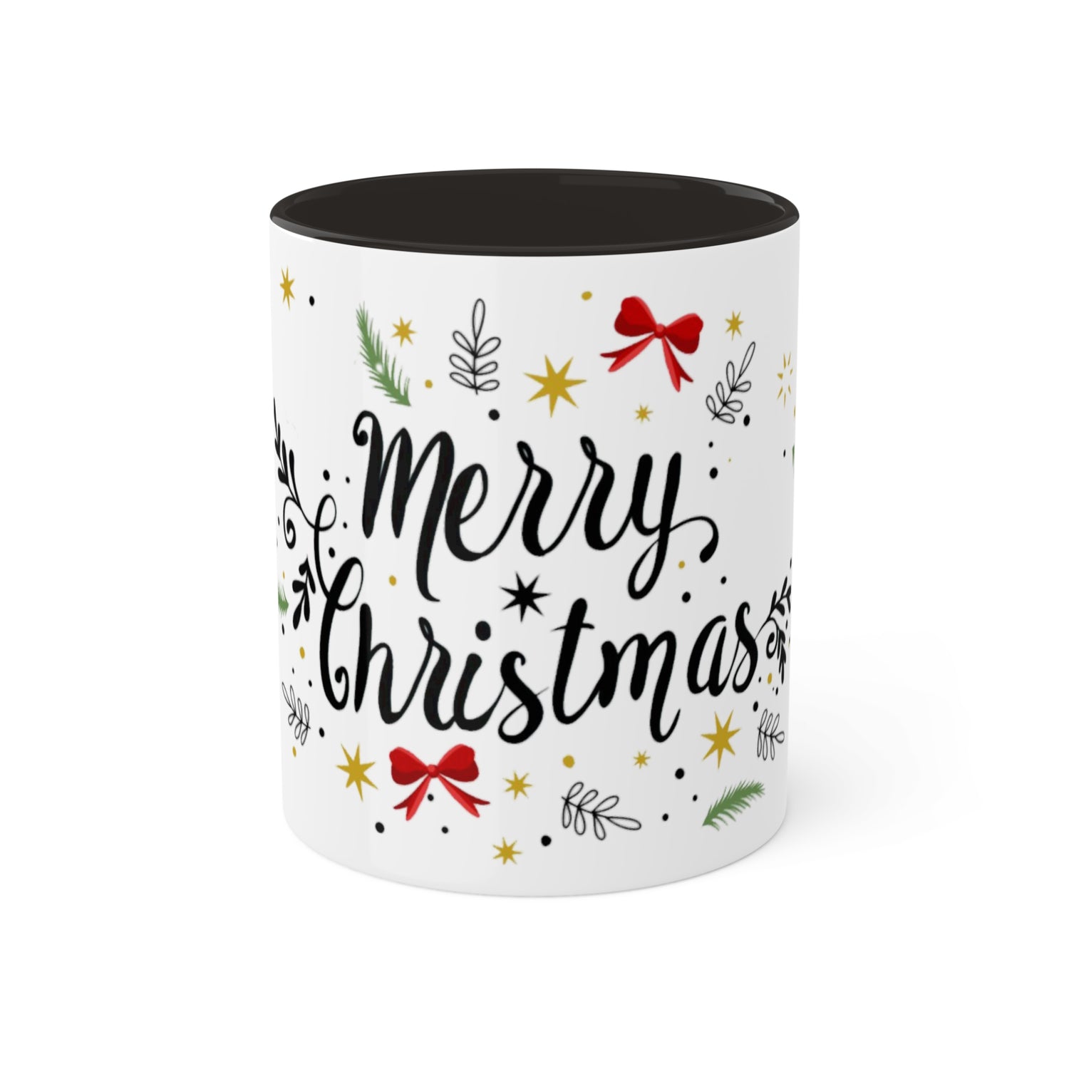 Merry Christmas Colorful Mugs, 11oz