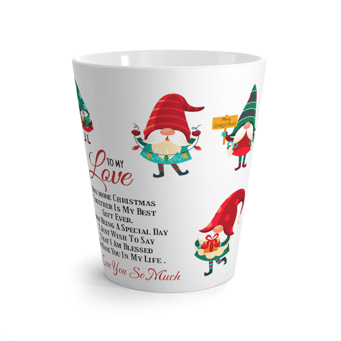 Merry Christmas to my Love Latte Mug