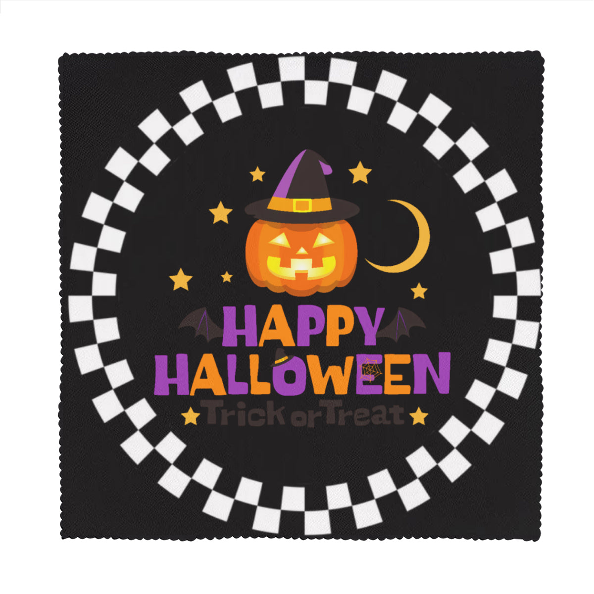 Happy Halloween Napkins,  Table decoration, Halloween decoration, Home for Halloween, Black Halloween Napkins,  Halloween Dinner