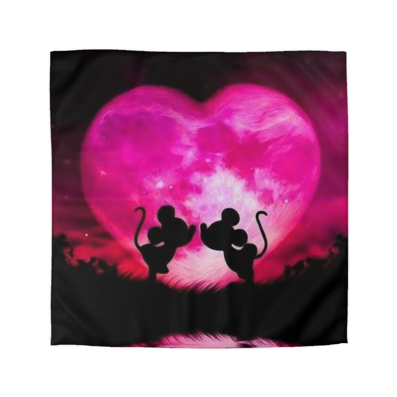 Microfiber Duvet Cover Kiss