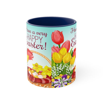 Accent Coffee Mug, 11oz Have a very happy Easter