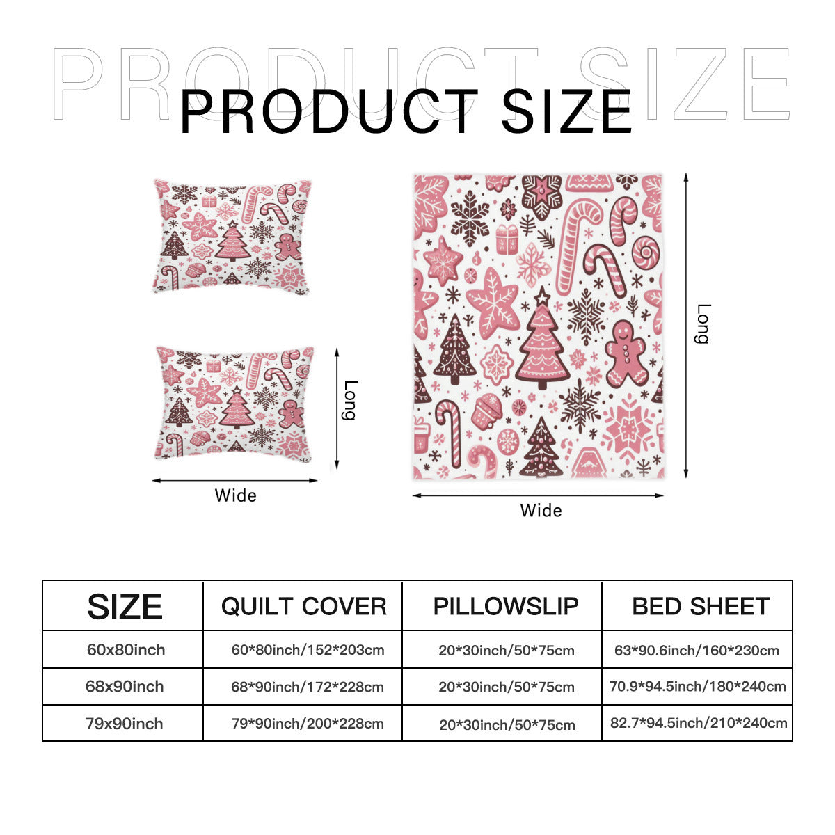 Quilt Cover Four-Piece Set Christmas pink decoration