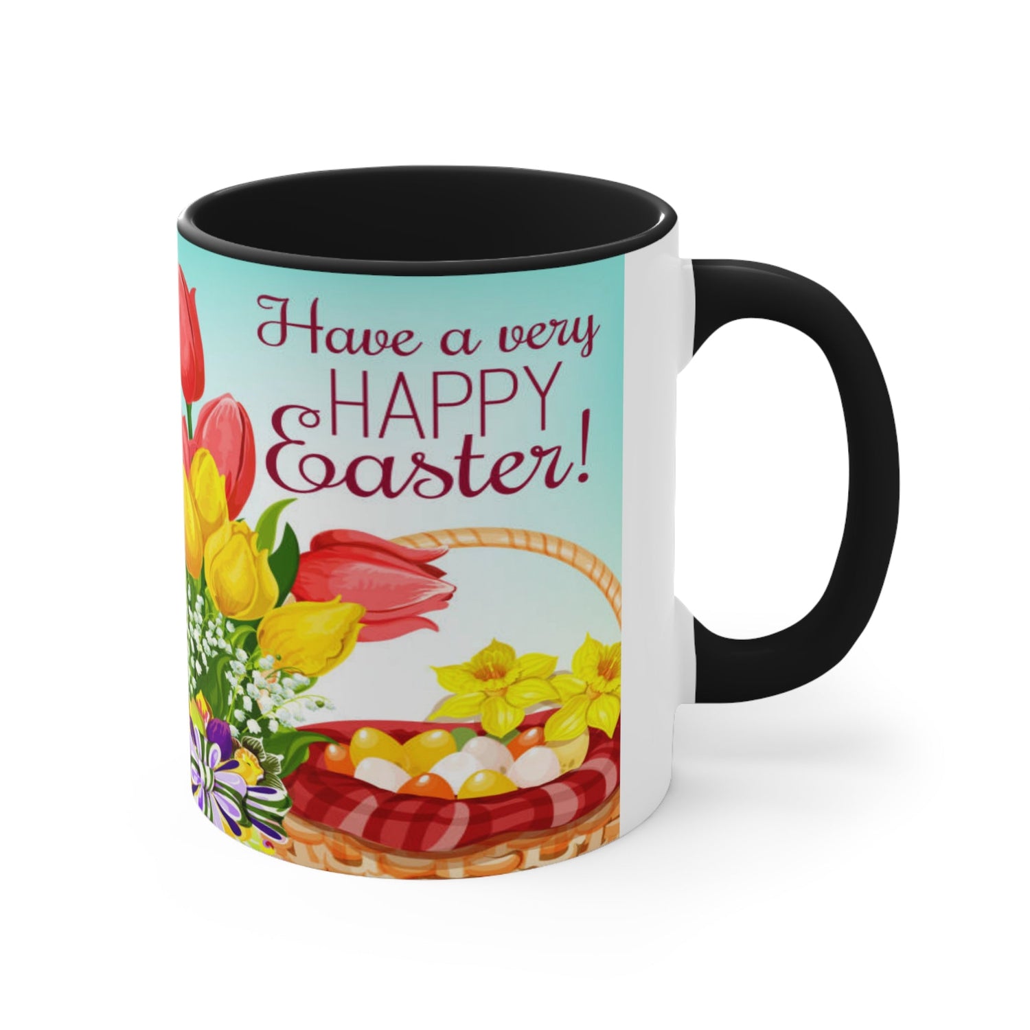 Accent Coffee Mug, 11oz Have a very happy Easter