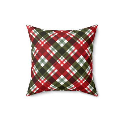 Spun Polyester Square Pillow Christmas pattern