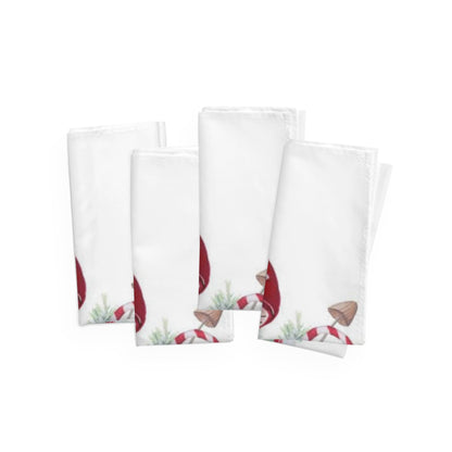 Merry and Mushroomy: Fantastically Festive Napkins for a Magical Christmas