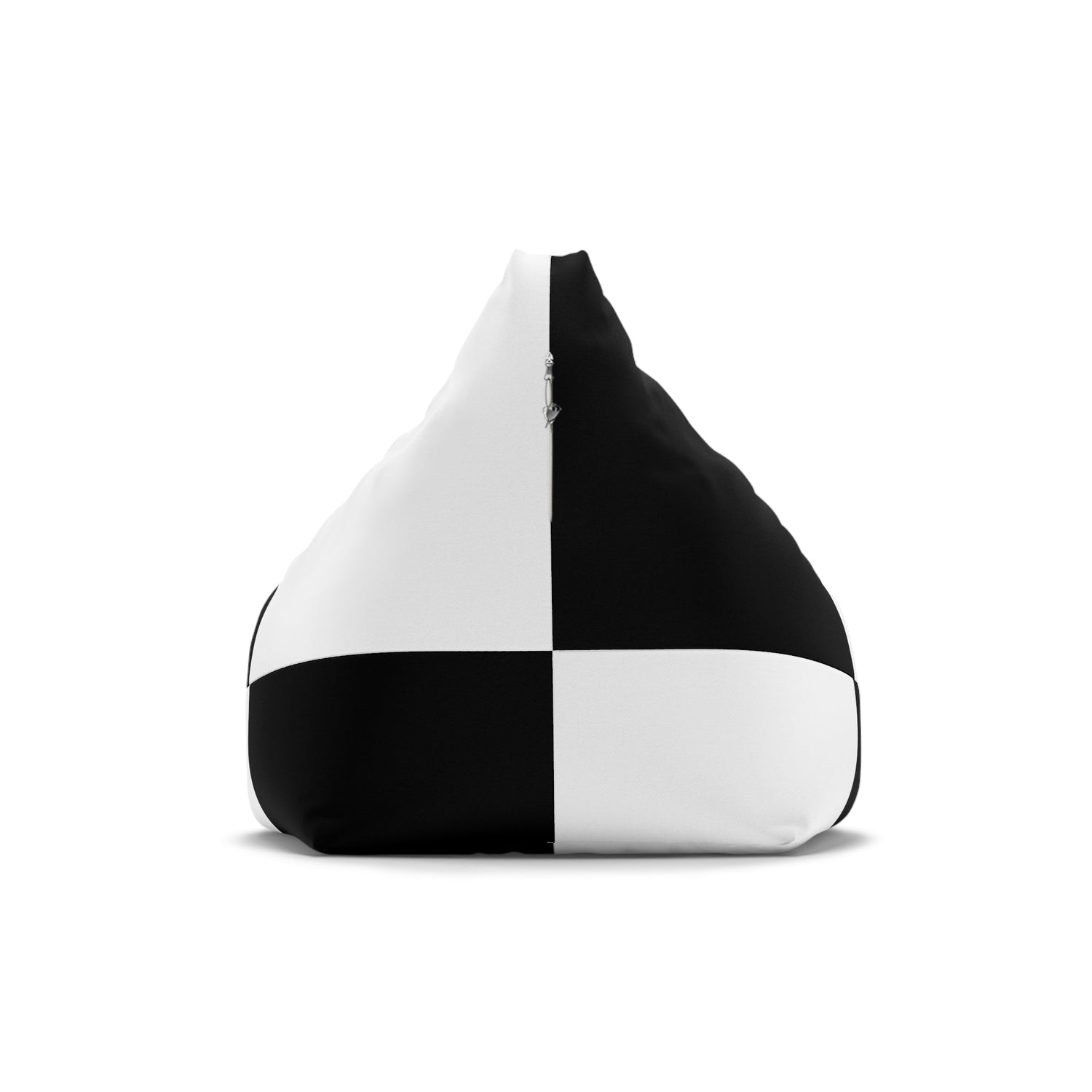 Bean Bag Chair Cover Black and White