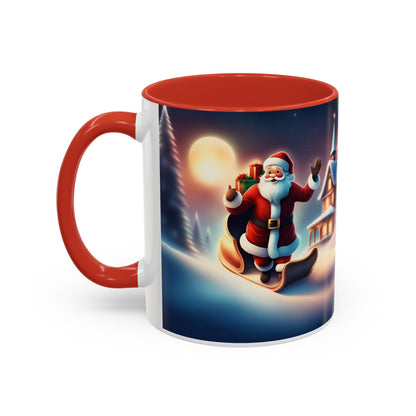 Accent Coffee Mug Santa Claus