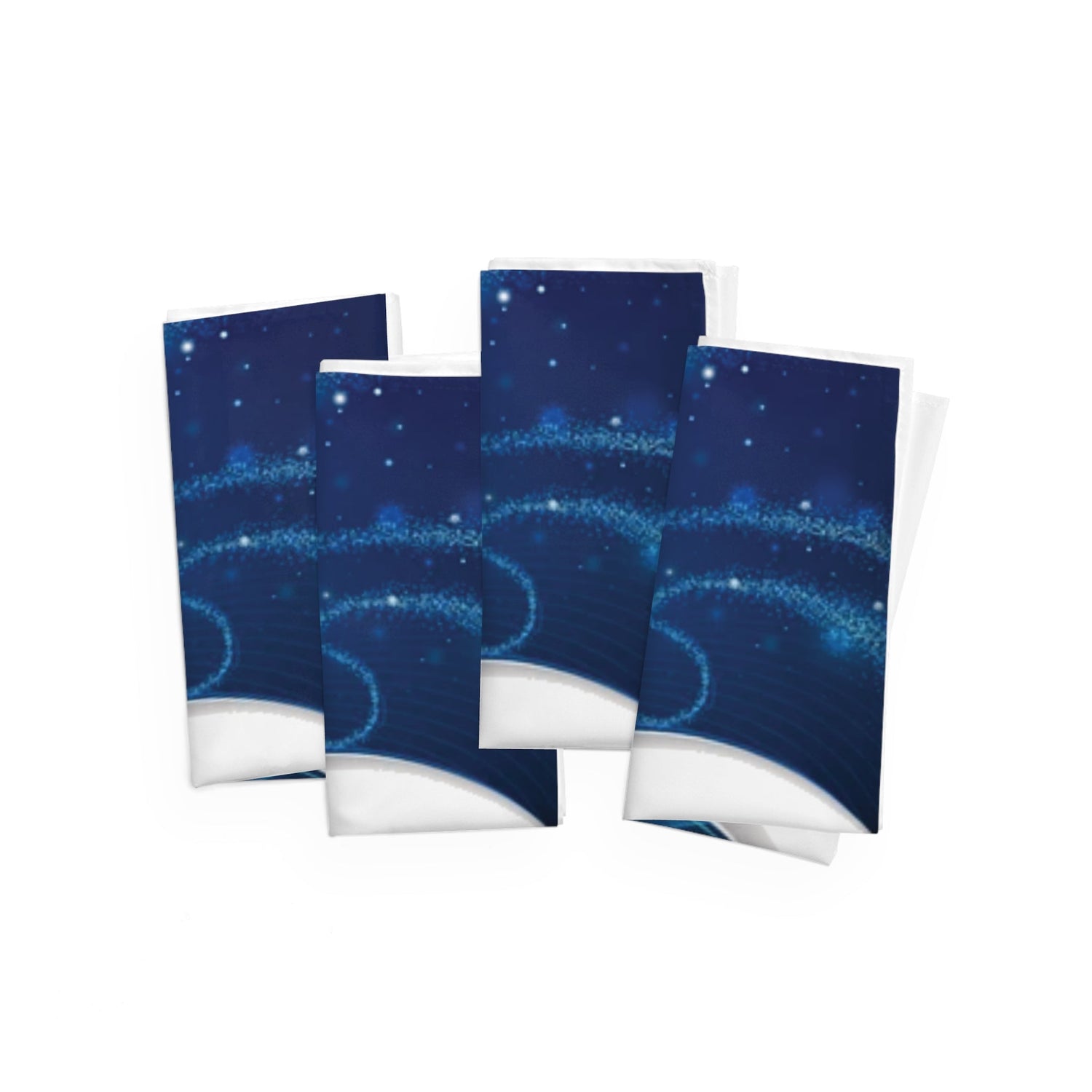 Napkins blue Christmas