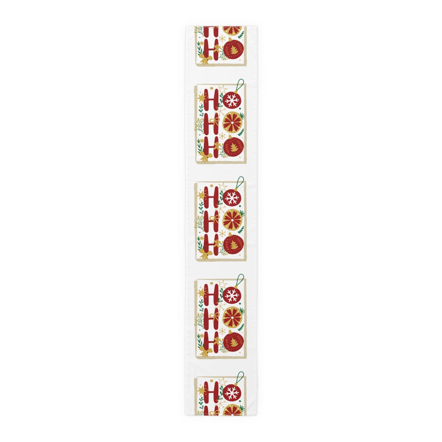 Table Runner (Cotton, Poly)Ho ho Christmas decoration