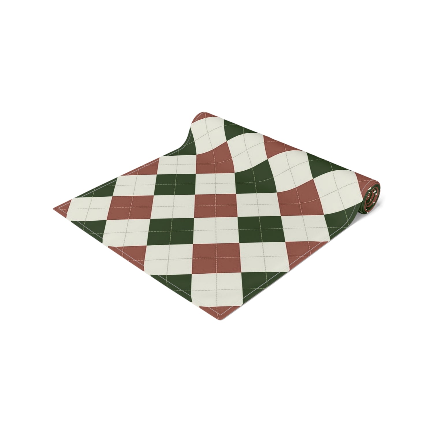 Table Runner (Cotton, Poly) Xmas decor pattern