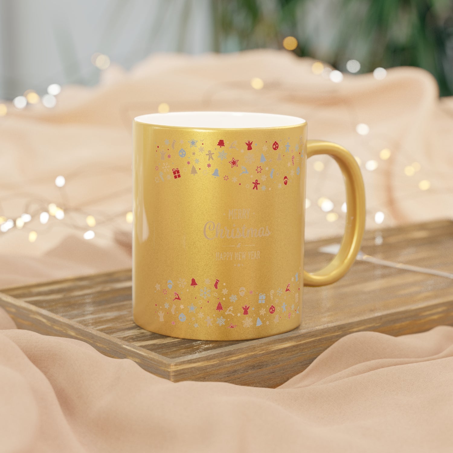 Metallic Mug (Silver / Gold)