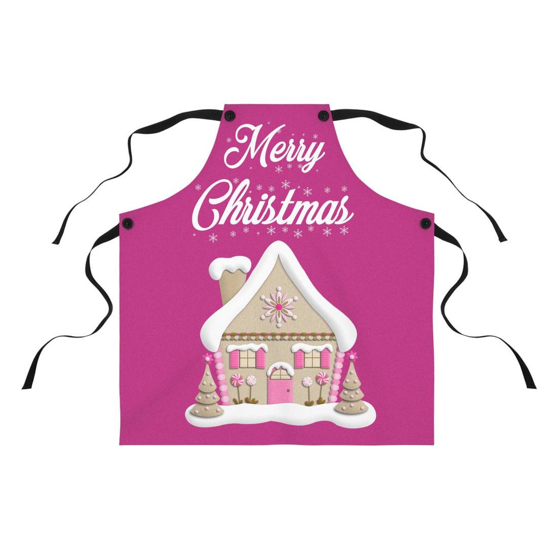 Apron Candy House Merry Christmas