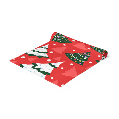 Table Runner Christmas trees