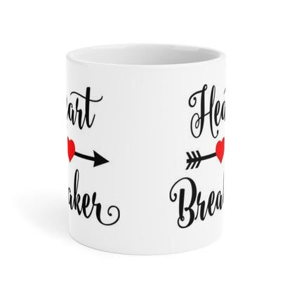 Ceramic Mugs (11oz\15oz\20oz) Heart breaker