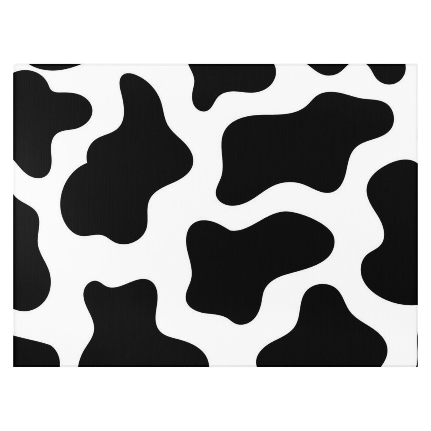 Dornier Rug Cow print,black and white