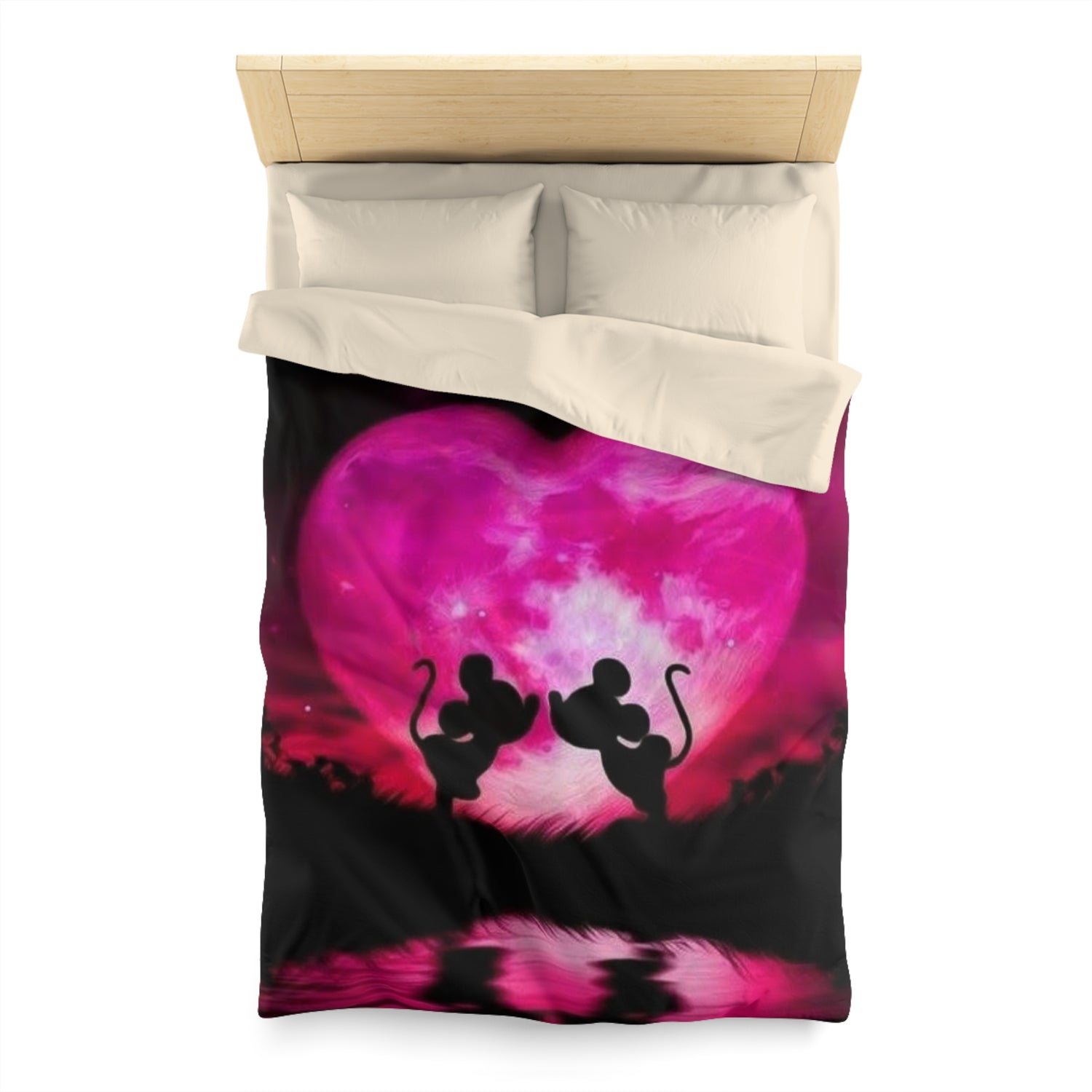 Microfiber Duvet Cover Kiss