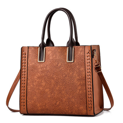 Crossbody Bag Womens New Simple Style Shoulder Bag Soft Leather Bag
