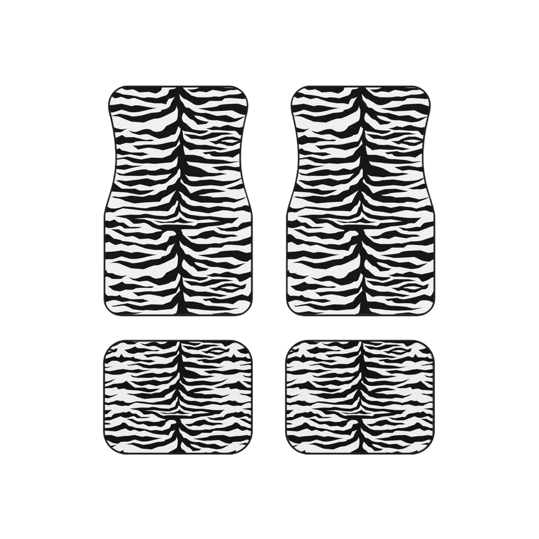 Car Mats (Set of 4) Tiger decoration