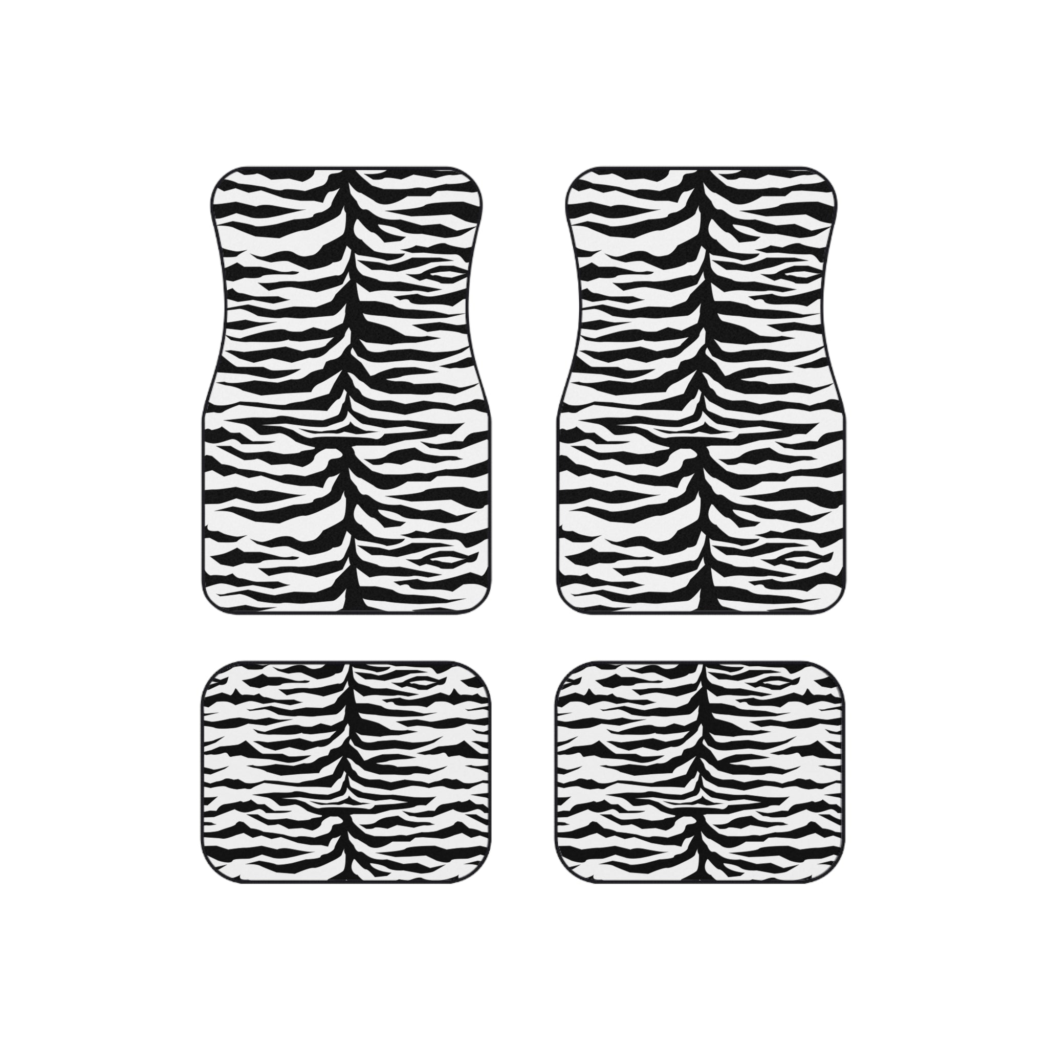 Car Mats (Set of 4) Tiger decoration