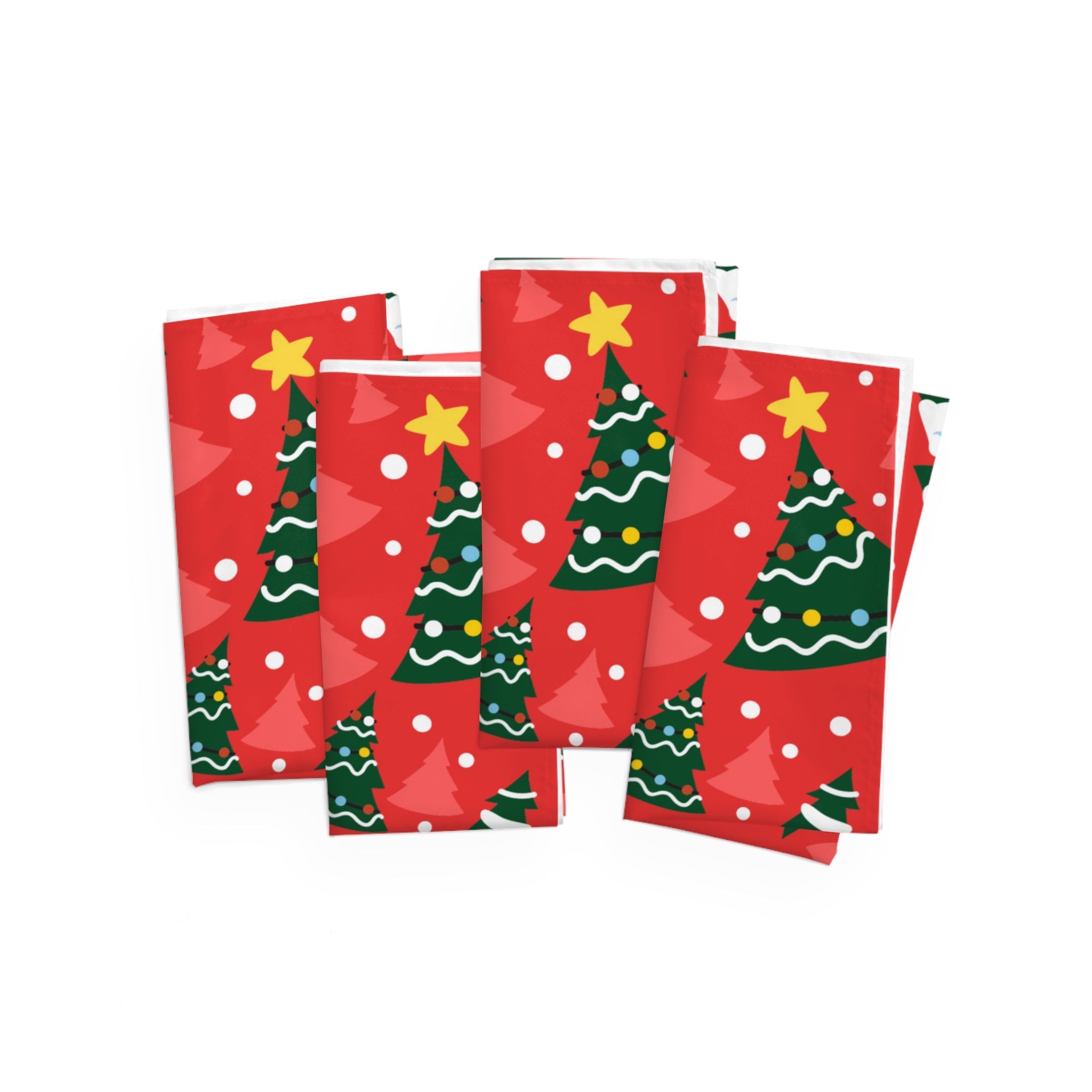 Napkins Christmas trees