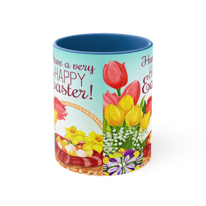 Accent Coffee Mug, 11oz Have a very happy Easter