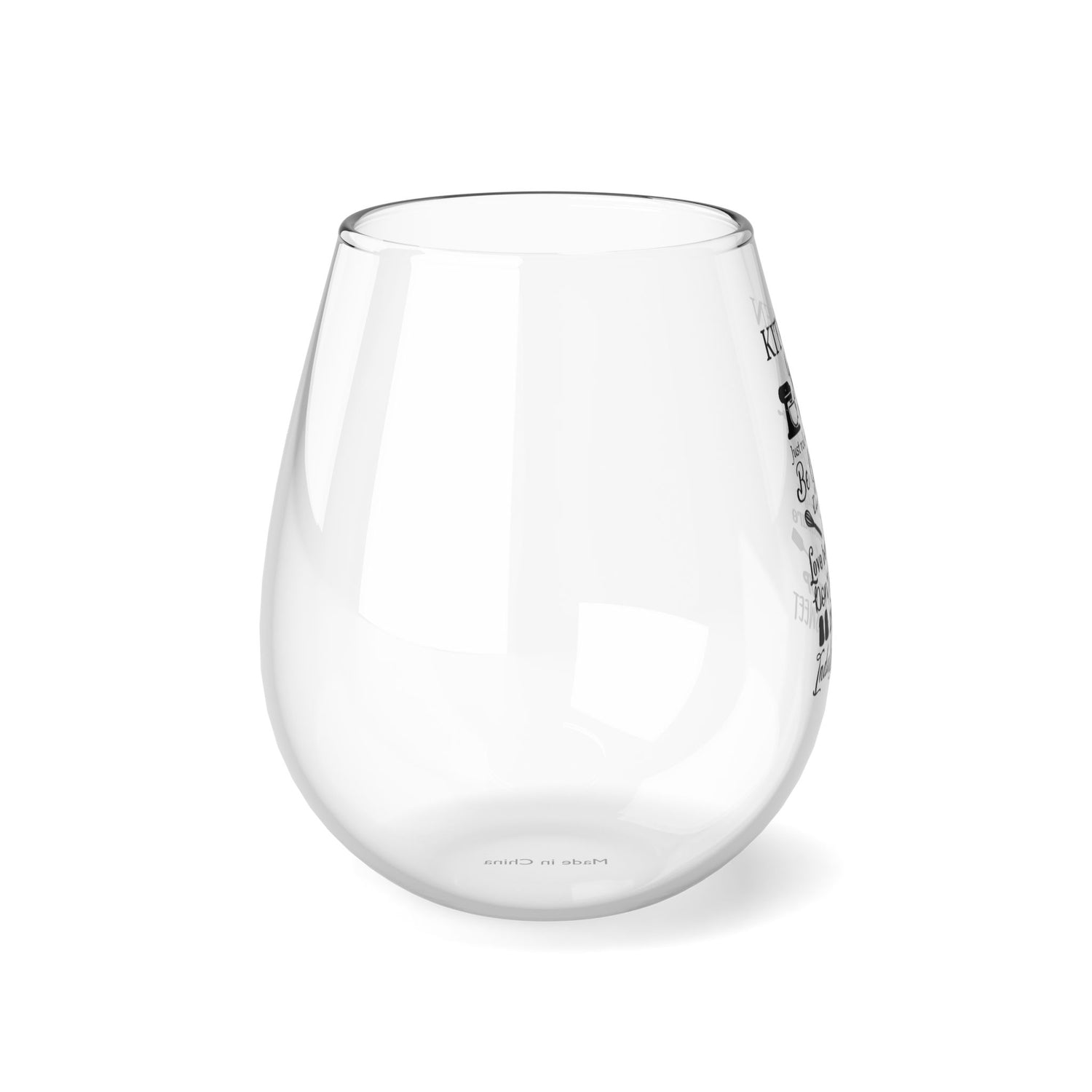 Stemless Wine Glass, 11.75oz Kitchen rules