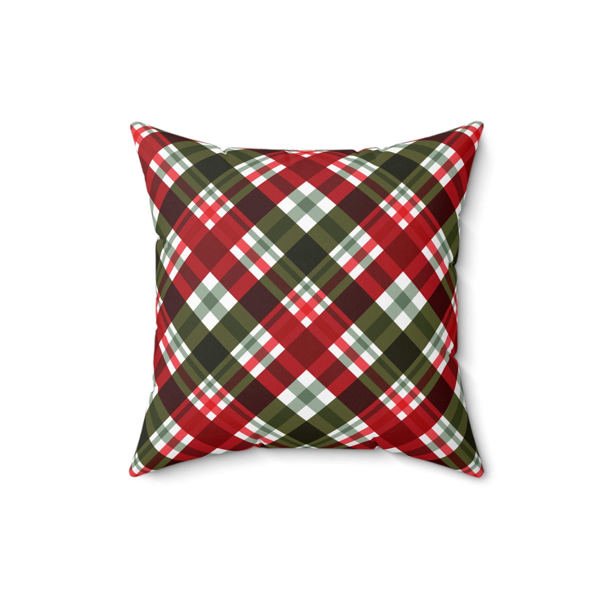 Spun Polyester Square Pillow Christmas pattern