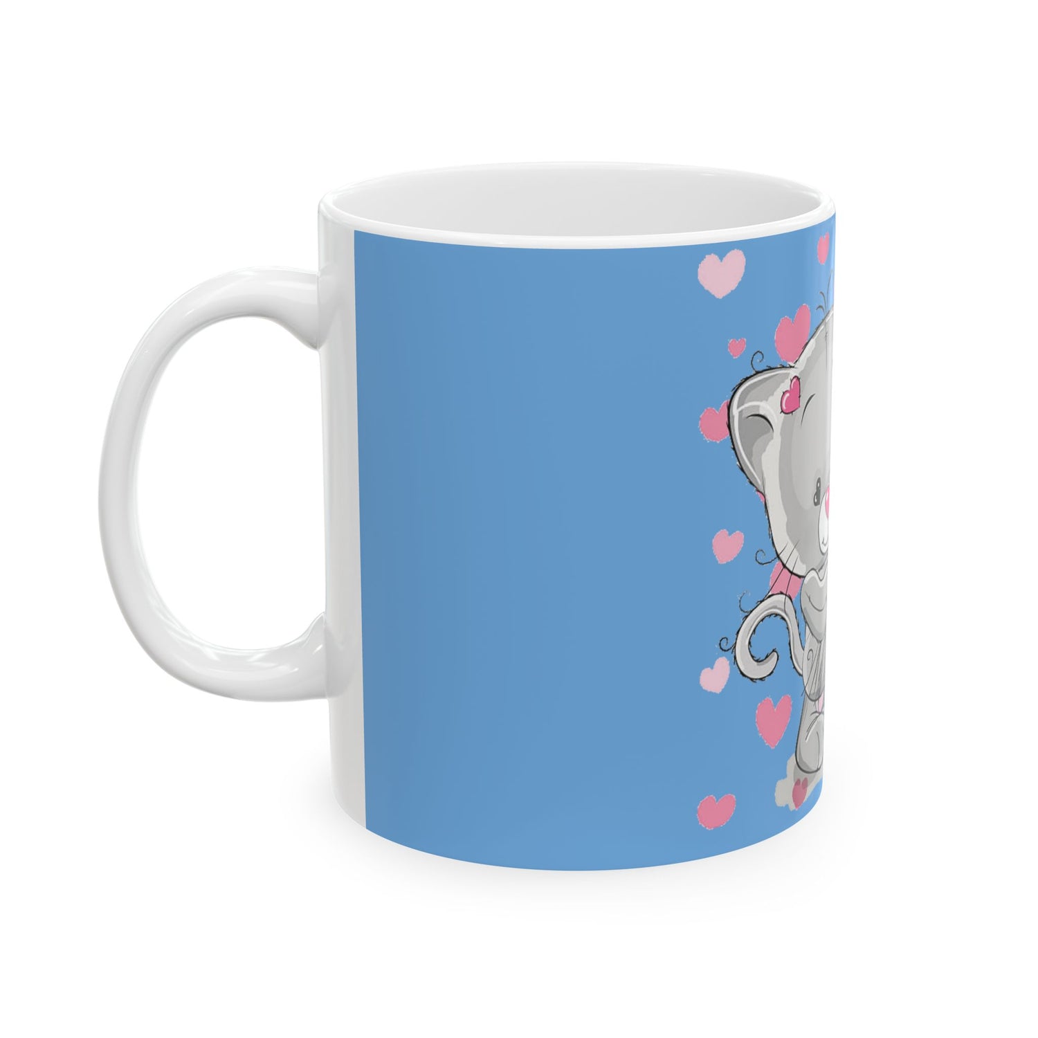 Ceramic Mug For U Blue