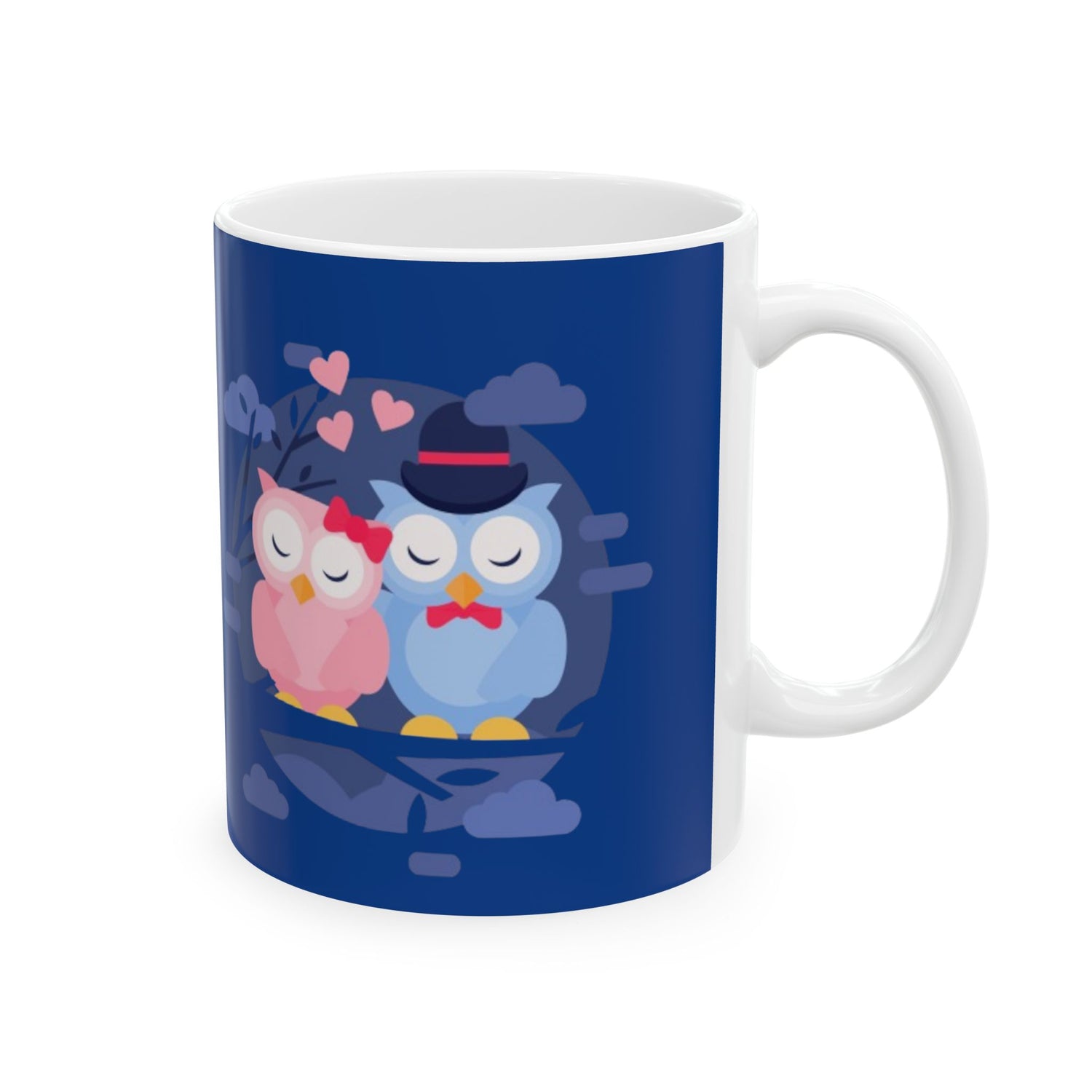 Ceramic Mug Owls in Love, Valentine&