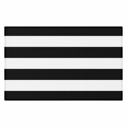 Dornier Rug Black and White stripes