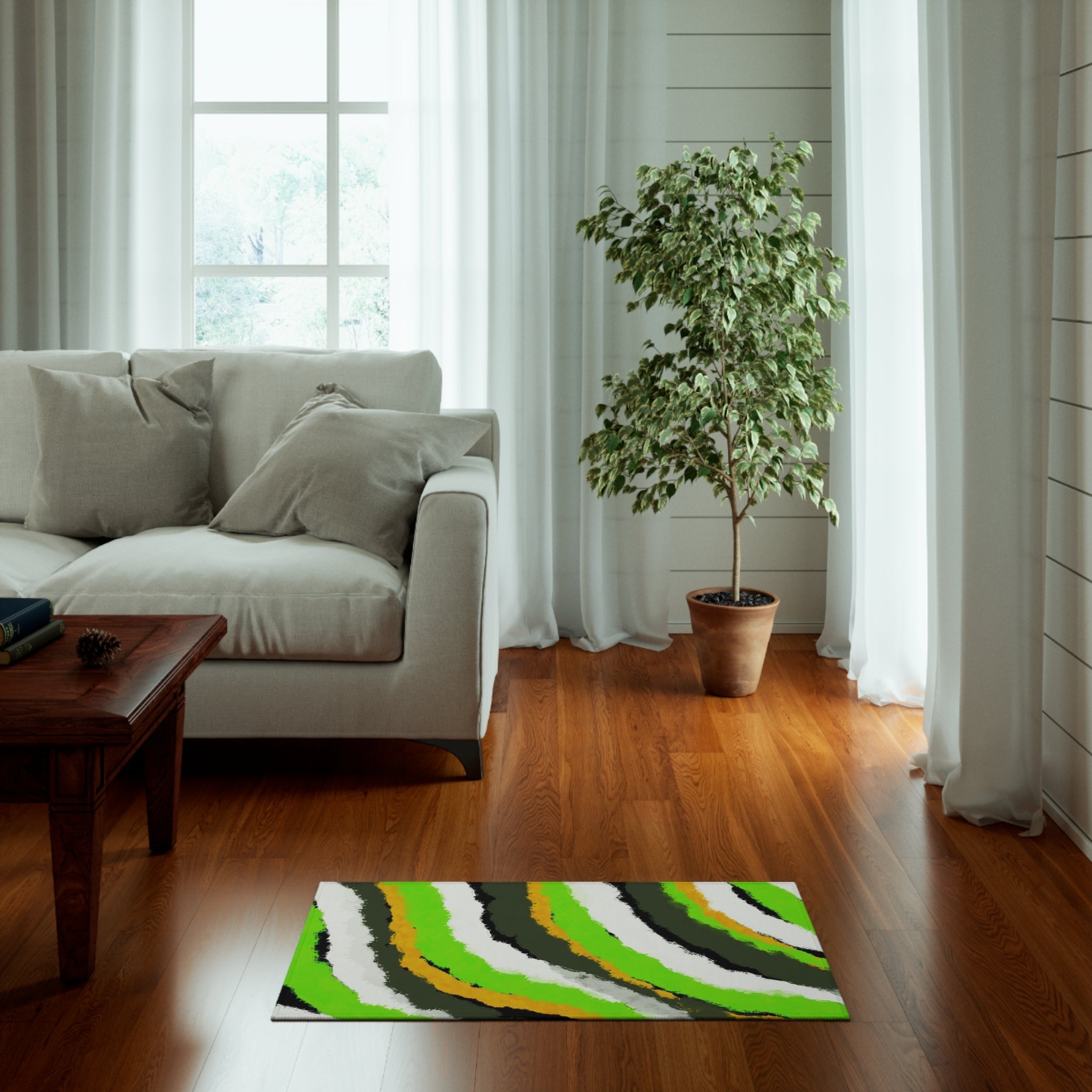 Dornier Rug Green game abstract