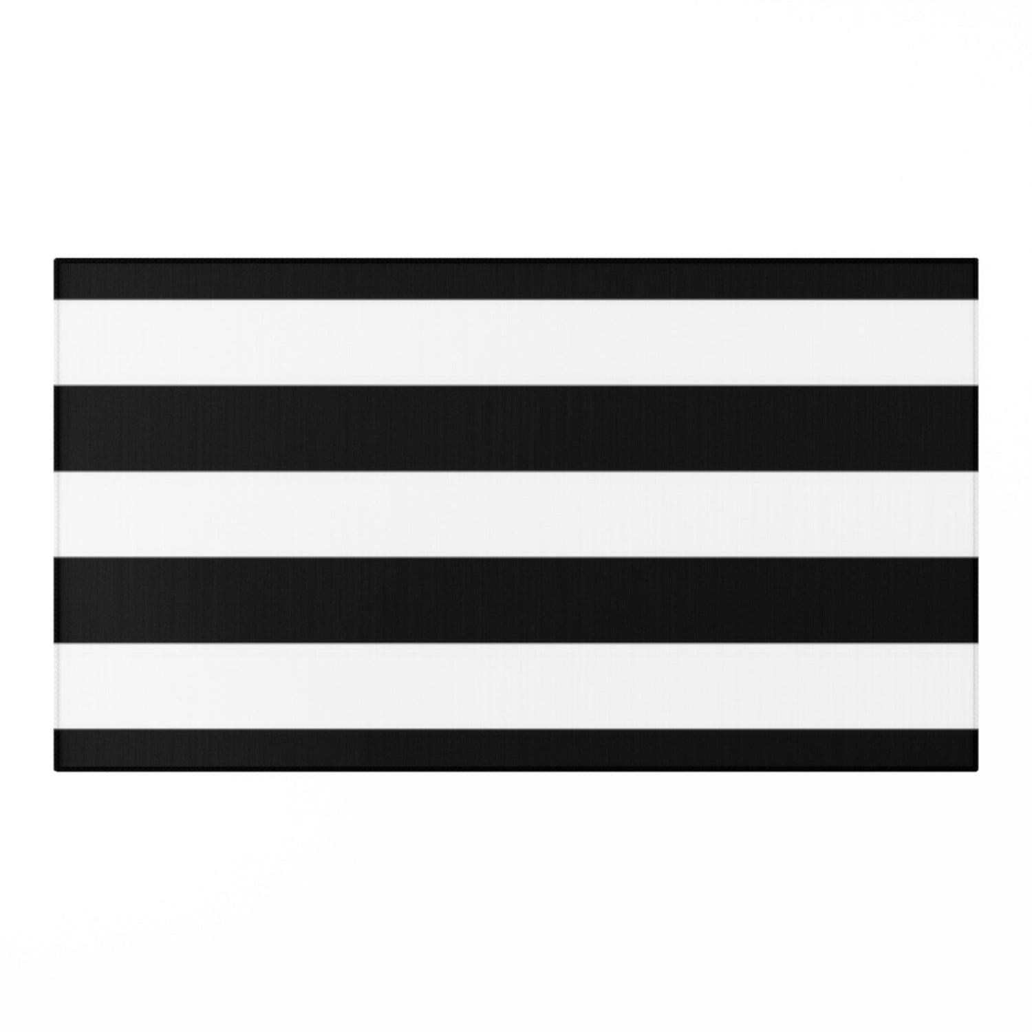 Dornier Rug Black and White stripes