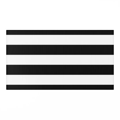 Dornier Rug Black and White stripes