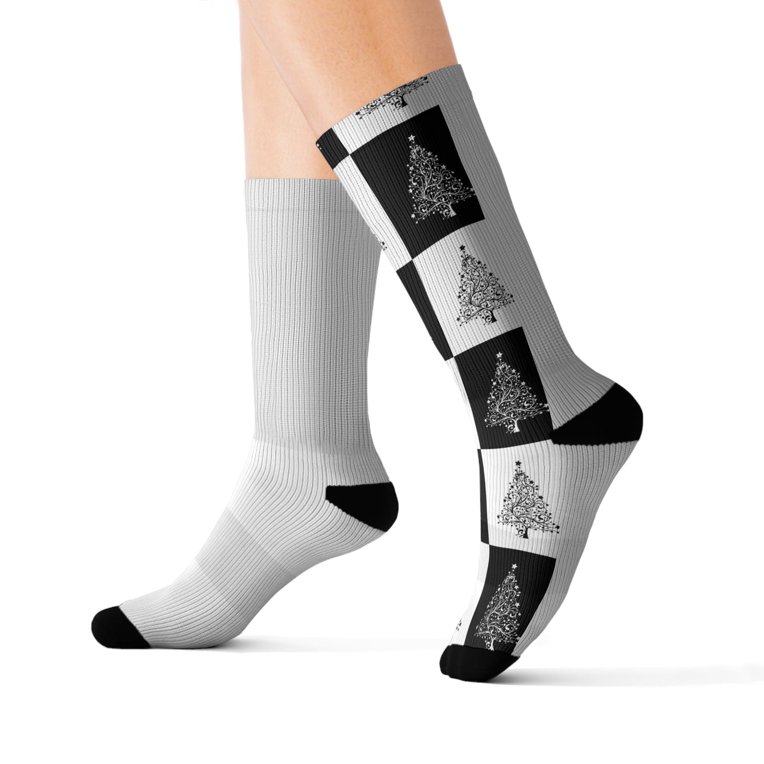 Sublimation Socks Christmas trees